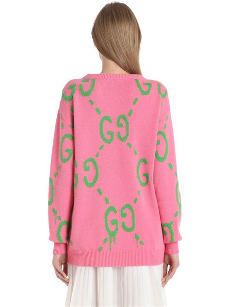 pink gucci sweater replica|gucci sweater designer.